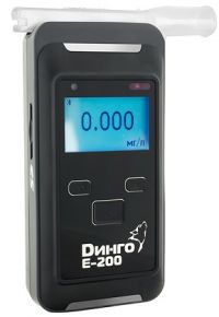 Алкотестер профессиональный для предприятий Динго E-200 (В) с принтером